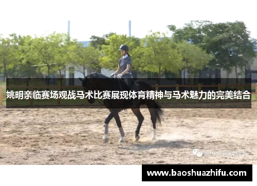 姚明亲临赛场观战马术比赛展现体育精神与马术魅力的完美结合